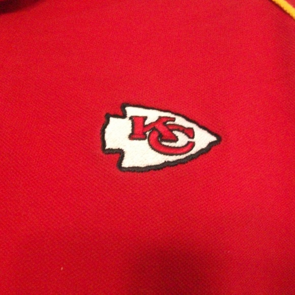 Kansas City Chiefs NFL Mens L Polo Shirt - Picture 2 of 7